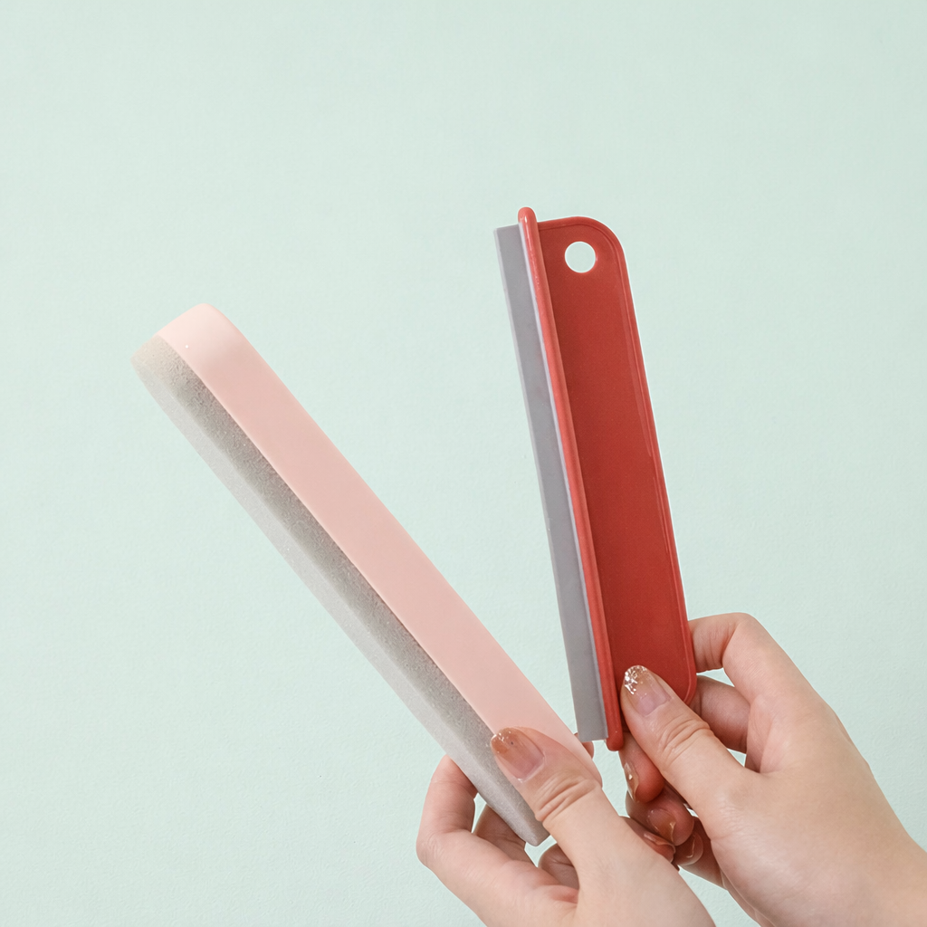 2-in-1 Multipurpose Squeegee & Cleaning Brush